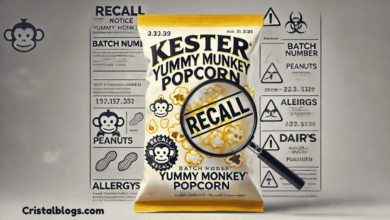 kester yummy monkey popcorn recall